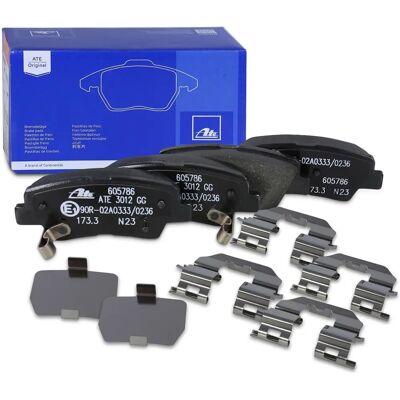 Plaquettes de frein Ate - 13046057862 - Pour Hyundai, Kia, Ssangyong Plaquettes de frein Ate - 13046057862 - Pour Hyundai, Kia, Ssangyong