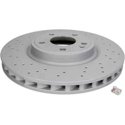 Disco de freno ATE - Perforado y ventilado - Compatible con Mercedes-Benz Disco de freno ATE - Perforado y ventilado - Compatible con Mercedes-Benz