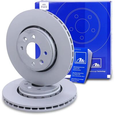 Disque de frein ATE - 24.0124-0253.1 Aéré pour Renault Dacia Disque de frein ATE - 24.0124-0253.1 Aéré pour Renault Dacia