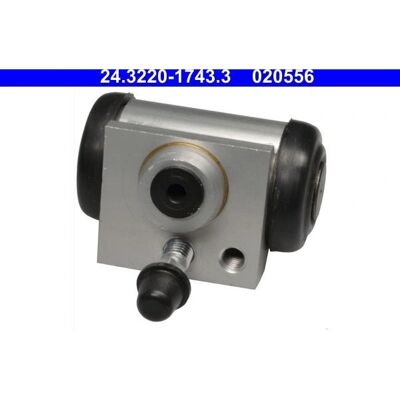 Ate Radbremszylinder - Aluminium 20,6mm für Peugeot 208, Citroën C3, C4 Ate Radbremszylinder - Aluminium 20,6mm für Peugeot 208, Citroën C3, C4