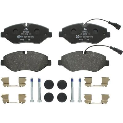 Pastiglie freno Ate Nissan F24M - Set freni a disco con indicatori di usura Pastiglie freno Ate Nissan F24M - Set freni a disco con indicatori di usura