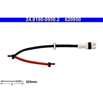 Ate Bremsevarsel for Porsche 911 (997) - Foran Ate Bremsevarsel for Porsche 911 (997) - Foran