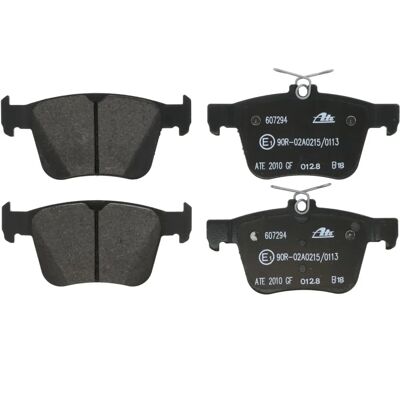 Plaquettes de frein ATE - Arrière, VW, Audi, Skoda - 16.4mm Plaquettes de frein ATE - Arrière, VW, Audi, Skoda - 16.4mm