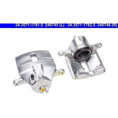 ATE 24.3571-1781.5 Bremsesko - Nissan Primera, Almera Tino, uden fastgørelse ATE 24.3571-1781.5 Bremsesko - Nissan Primera, Almera Tino, uden fastgørelse