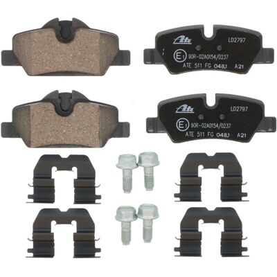 Ate Plaquettes en céramique pour Mini - F55, F56, F57 - Haute performance Ate Plaquettes en céramique pour Mini - F55, F56, F57 - Haute performance