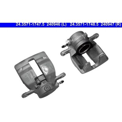 ATE bremsekaliber 57mm diameter - forreste højre Mercedes-Benz ATE bremsekaliber 57mm diameter - forreste højre Mercedes-Benz