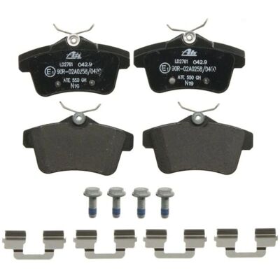 Pastiglie freno in ceramica Ate C4 DS4 DS5 Posteriore - Sistema frenante Pastiglie freno in ceramica Ate C4 DS4 DS5 Posteriore - Sistema frenante