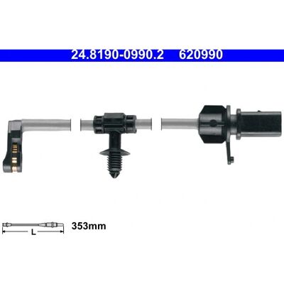 Ate Wear Indicator - Audi A6, A7, Q5 - Brake Wear Sensor Ate Wear Indicator - Audi A6, A7, Q5 - Brake Wear Sensor
