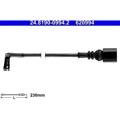 Ate Varmevarsler - 230mm - Passer til VW Ate Varmevarsler - 230mm - Passer til VW