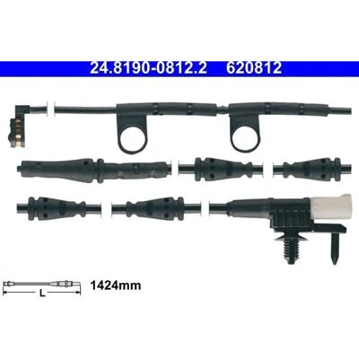 Land Rover Varselsensor for Bremseutslitasje - Foraksel, 1424mm - Kjøretøydel Land Rover Varselsensor for Bremseutslitasje - Foraksel, 1424mm - Kjøretøydel