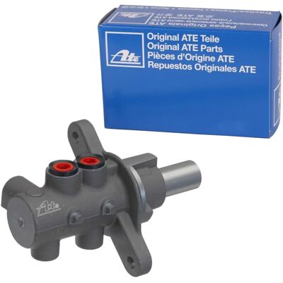 Ate Bremsecylinder - 22,2mm Aluminiumsstøbning - 2 Tilslutninger - M12x1 - 32/80,5mm Ate Bremsecylinder - 22,2mm Aluminiumsstøbning - 2 Tilslutninger - M12x1 - 32/80,5mm
