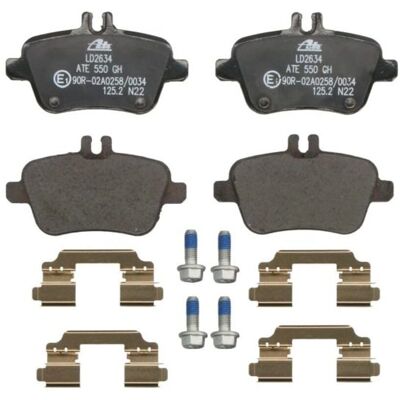 Ate Bremsbelagsatz - Scheiben hinten Mercedes-Benz GLA CLA Ate Bremsbelagsatz - Scheiben hinten Mercedes-Benz GLA CLA