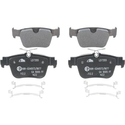 Ate BPVG7003 Keramiske bremseklosser bak for Audi A3 Cupra - Bremseklosser Ate BPVG7003 Keramiske bremseklosser bak for Audi A3 Cupra - Bremseklosser