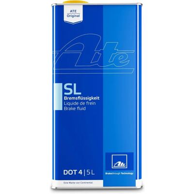ATE Remvloeistof - 5L, DOT 4, VW, Audi, Mercedes-Benz ATE Remvloeistof - 5L, DOT 4, VW, Audi, Mercedes-Benz