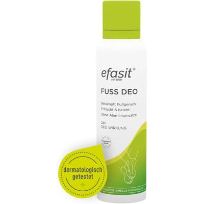 Efasit Fuß Deodorant - 24h Schuh- und Fußspray Efasit Fuß Deodorant - 24h Schuh- und Fußspray
