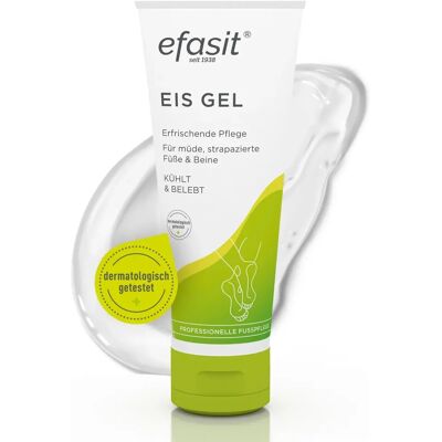 Efasit - Eis Gel - Fußpflege - Erfrischendes Gel Efasit - Eis Gel - Fußpflege - Erfrischendes Gel