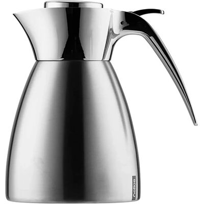 Hélios Supreme Carafe Isotherme - Acier Inoxydable - Argent - 0,6L - Publicité Hélios Supreme Carafe Isotherme - Acier Inoxydable - Argent - 0,6L - Publicité