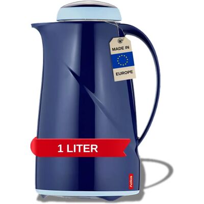Helios Wave Bleu Foncé 1L Carafe Isolante Helios Wave Bleu Foncé 1L Carafe Isolante