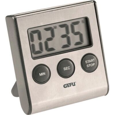 Timer da cucina digitale Gefu G12330 - Acciaio inossidabile Timer da cucina digitale Gefu G12330 - Acciaio inossidabile