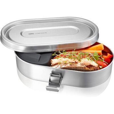 GEFU COMPANION Lunchbox - Trennsystem, Silber GEFU COMPANION Lunchbox - Trennsystem, Silber