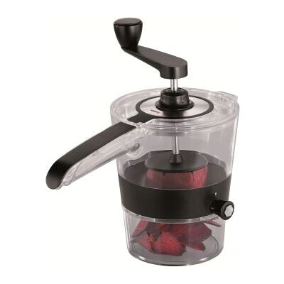 Gefu Spiralfix - Negro, Transparente - Espiralizador de verduras Gefu Spiralfix - Negro, Transparente - Espiralizador de verduras