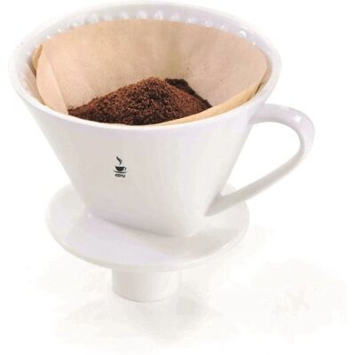 GEFU Weißer Porzellan Kaffefilter Größe 4 - Kaffee Filter GEFU Weißer Porzellan Kaffefilter Größe 4 - Kaffee Filter