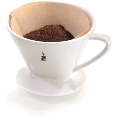 Gefu Sandro 2 pièces Filtre à café blanc - Type de café - Publicité Gefu Sandro 2 pièces Filtre à café blanc - Type de café - Publicité