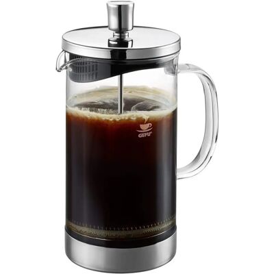 Gefu Diego - 1L - Cafetière à piston en verre - Publicité Gefu Diego - 1L - Cafetière à piston en verre - Publicité