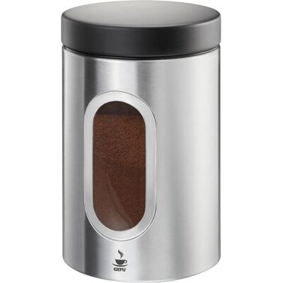 Gefu 16340 Kaffeespeicherbehälter - 0,5L Edelstahl Aluminium PP - Küchenspeicher Gefu 16340 Kaffeespeicherbehälter - 0,5L Edelstahl Aluminium PP - Küchenspeicher