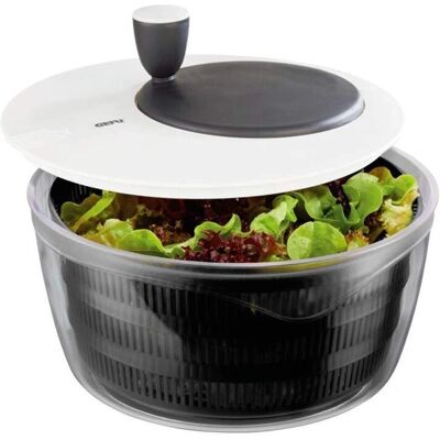Gefu Centrífuga de Ensalada Blanco/Negro - 3L Centrífuga Gefu Centrífuga de Ensalada Blanco/Negro - 3L Centrífuga