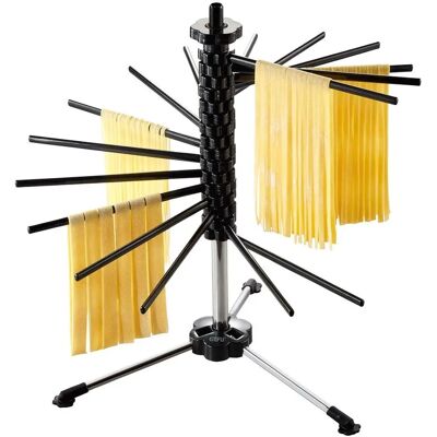 GEFU DIVERSO Pastadroger - Ruimtebesparend, Roestvrij Staal, Zwart GEFU DIVERSO Pastadroger - Ruimtebesparend, Roestvrij Staal, Zwart