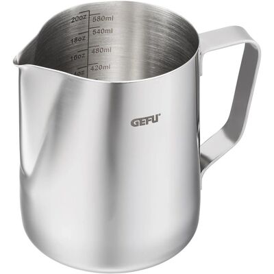 Cruchière à lait Gefu - 0,6 L Acier inoxydable - Publicité Cruchière à lait Gefu - 0,6 L Acier inoxydable - Publicité