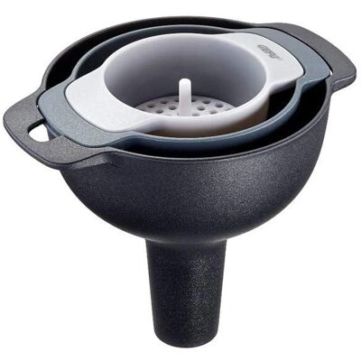 Gefu Tres Setti 3 Muovista Suppiloa - Funnels Gefu Tres Setti 3 Muovista Suppiloa - Funnels