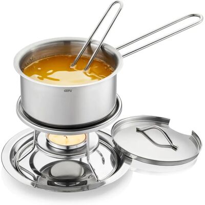 GEFU Caloric Saucen- und Butterwärmer-Set - 6-teilig, Edelstahl GEFU Caloric Saucen- und Butterwärmer-Set - 6-teilig, Edelstahl
