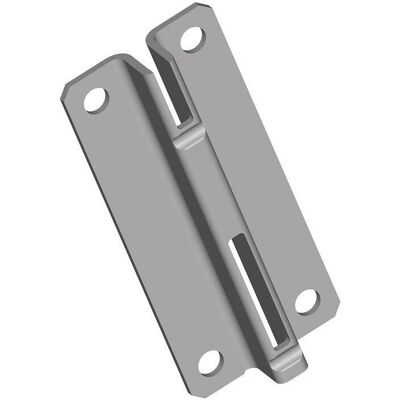 ELEMENT SYSTEM Supporti in Acciaio Bianco - Sistema a Rotaia ELEMENT SYSTEM Supporti in Acciaio Bianco - Sistema a Rotaia