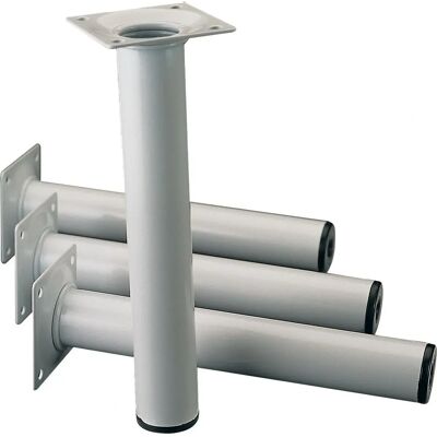 Element System Weißer Runder Fuß - Möbelfuß - 25cm - 50kg Tragkraft Element System Weißer Runder Fuß - Möbelfuß - 25cm - 50kg Tragkraft