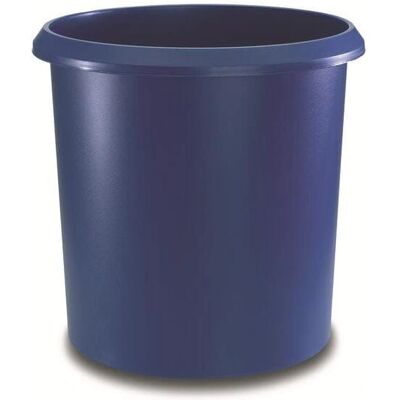 Laufer 0026605 Abfallbehälter - Runder Kunststoff Blau Laufer 0026605 Abfallbehälter - Runder Kunststoff Blau