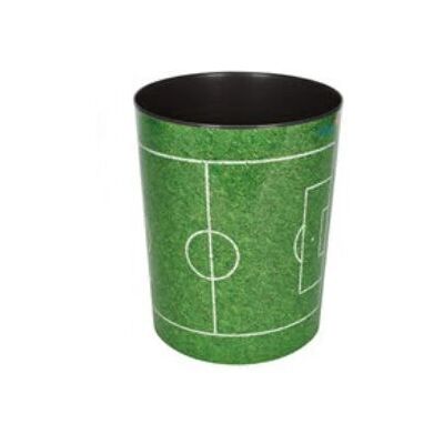 Laufer 26665 Mülleimer - 13L Runde Fußballfeld Motiv Laufer 26665 Mülleimer - 13L Runde Fußballfeld Motiv