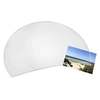 Laufer Rondo protector de escritorio - transparente Laufer Rondo protector de escritorio - transparente