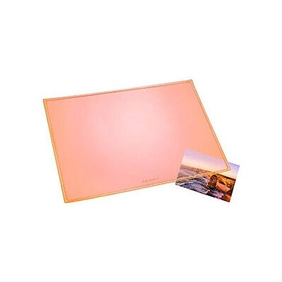 Sous-main Orange Laufer Durella - 40x53cm - Plastique Sous-main Orange Laufer Durella - 40x53cm - Plastique