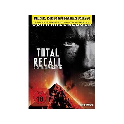 STUDIOCANAL Total Recall - DVD - Region 2 STUDIOCANAL Total Recall - DVD - Region 2