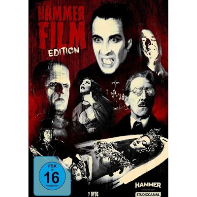 Hammer Films 7 DVDs Horror Sammlung - Klassische Titel Hammer Films 7 DVDs Horror Sammlung - Klassische Titel
