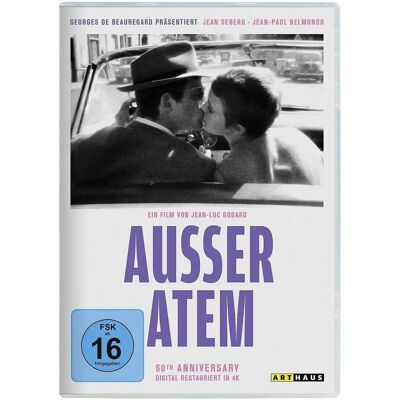 STUDIOCANAL DVD - Außer Atem - 86 min - Regione 2 - 16+. STUDIOCANAL DVD - Außer Atem - 86 min - Regione 2 - 16+.