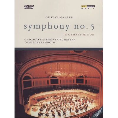 Barenboim Mahler Symphonie n° 5 DVD - Classique - Publicité Barenboim Mahler Symphonie n° 5 DVD - Classique - Publicité