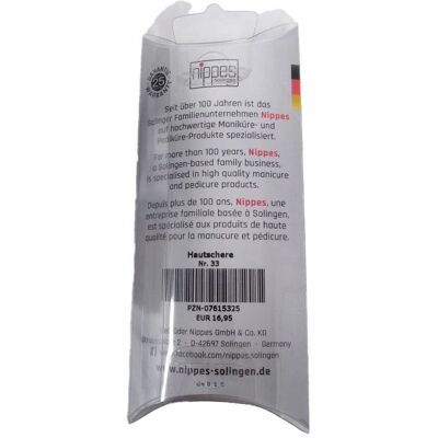 Nippes Solingen Nůžky na kůži - Jemná špička - 90mm Nippes Solingen Nůžky na kůži - Jemná špička - 90mm