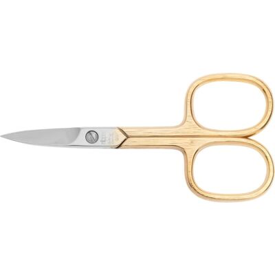 Ciseaux à ongles Nippes Solingen - Ciseaux plaqués or, 90mm - Ciseaux à ongles - Publicité Ciseaux à ongles Nippes Solingen - Ciseaux plaqués or, 90mm - Ciseaux à ongles - Publicité
