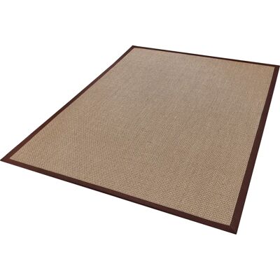 DEKOWE Brasil Sisalteppich - 133x190 cm - Natur, Braun, Bordüre DEKOWE Brasil Sisalteppich - 133x190 cm - Natur, Braun, Bordüre