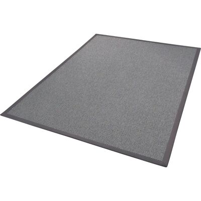 DEKOWE Naturana Panama Teppich - Bordüre, Grau, 133x190cm DEKOWE Naturana Panama Teppich - Bordüre, Grau, 133x190cm