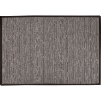 DEKOWE Naturino Effekt Teppich - Anthrazit - 133x190 cm - Für drinnen & draußen DEKOWE Naturino Effekt Teppich - Anthrazit - 133x190 cm - Für drinnen & draußen