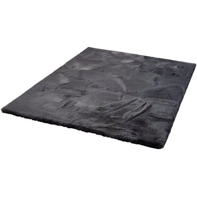 DEKOWE Roger Deluxe Grauer Hochflor-Teppich - Teppich DEKOWE Roger Deluxe Grauer Hochflor-Teppich - Teppich